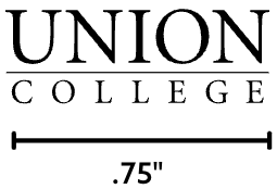 Alternative Wordmark min size .75 inches