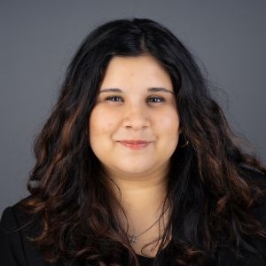 Professional headshot of student Trish Kiran Rao '25