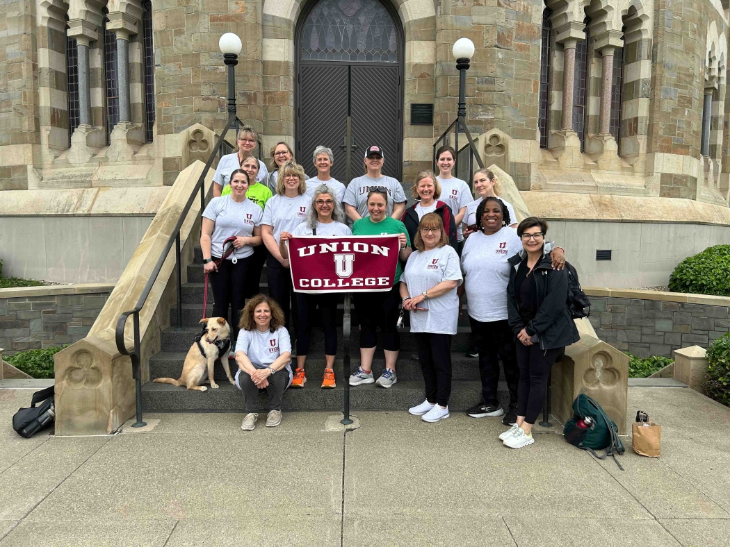 Union employees on campus for CDPHP team challenge