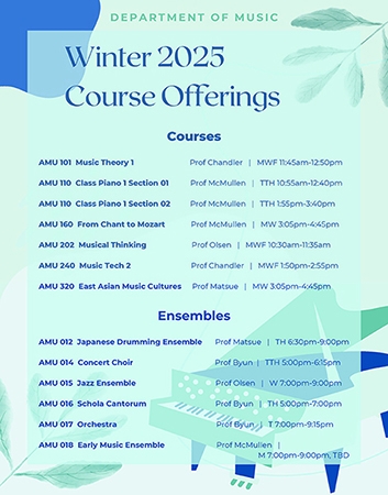 winter music courses