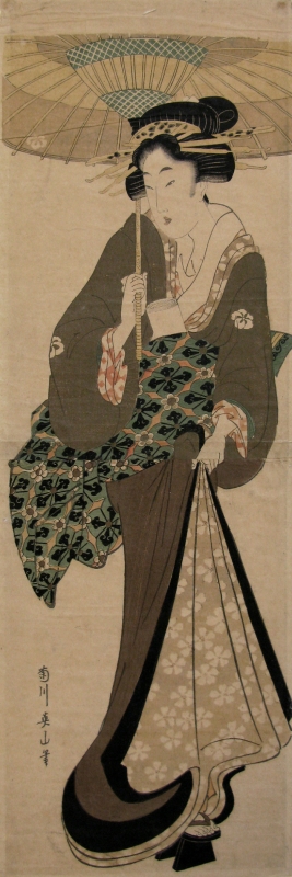 Eizan Kikukawa, Untitled Woman