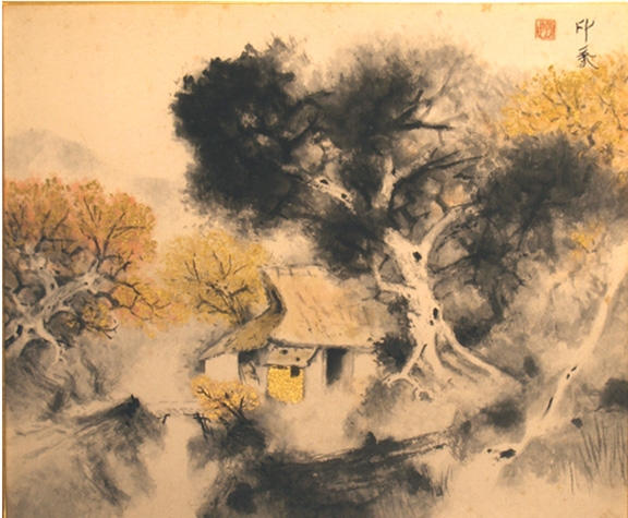 Inshō Dōmoto, Untitled Landscape