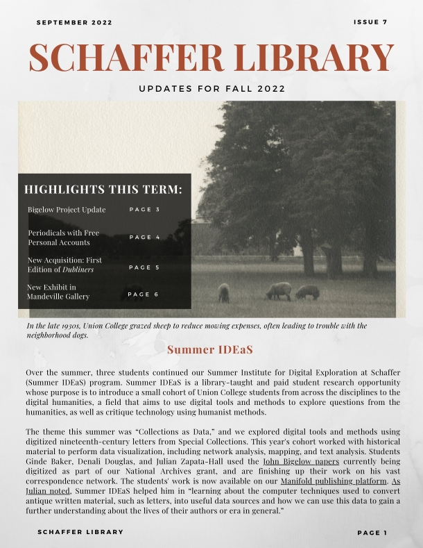 schaffer library newsletter 07