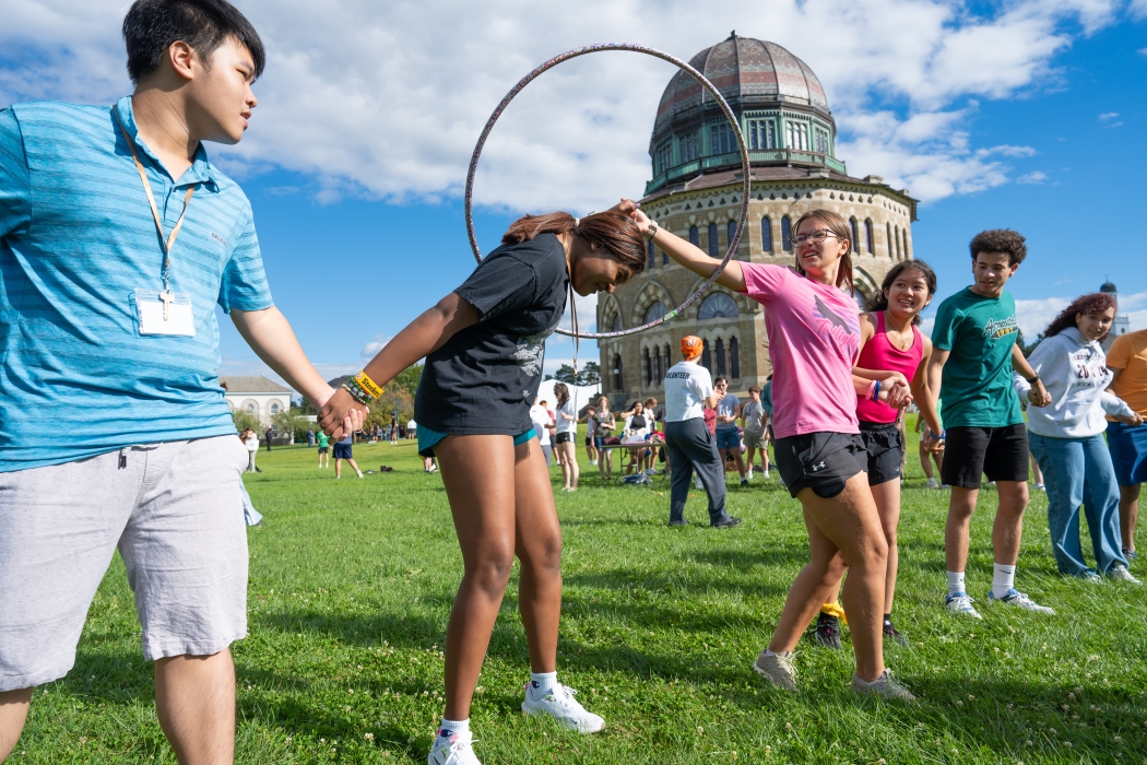 Students in Minerva Olympics