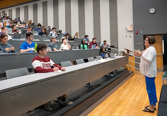 Zoe Oxley, the William D. Williams Professor of Political Science