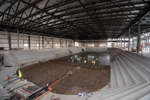 The third most read story was the announcement in February of a new arena for the men’s and women’s Division I hockey teams at nearby Mohawk Harbor. Scheduled to be ready for the 2025-26 season, the $50 million project features a 2,200-seat ice hockey rink with capacity expanding to 3,600 for other sporting events, trade shows, special events and conventions.