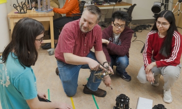 John Rieffel, professor of computer science and department chair