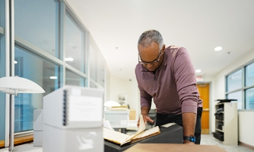 For his upcoming talk, Harris has been looking through Union’s archives and picking the brain of experts like Denis Brennan, a retired lecturer in the History Department who taught a class on Union College history.