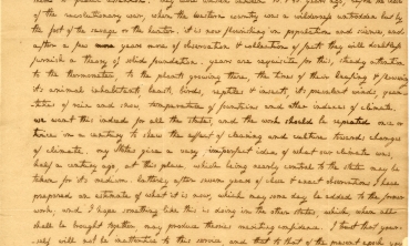 In 1824, physician, botanist and geologist Lewis C. Beck published an article in the New York Medical and Physical Journal on research he had done on the climate of the valley of the Mississippi. A member of Union’s Class of 1817, Beck challenged a theory on climate offered by Thomas Jefferson of both his home state and America as a whole in his 1787 book, “Notes on the State of Virginia.” Jefferson believed that, at similar parallels of latitude, the climate of the Mississippi Valley was warmer than that o